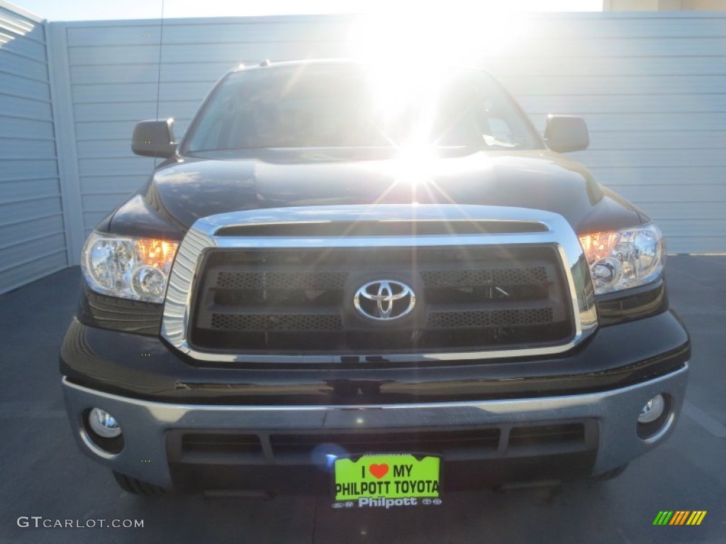 2013 Tundra SR5 CrewMax 4x4 - Black / Black photo #7