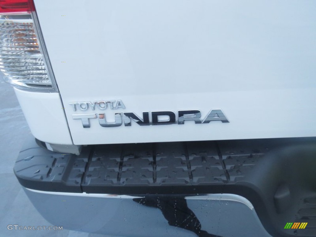 2013 Tundra Double Cab - Super White / Sand Beige photo #14