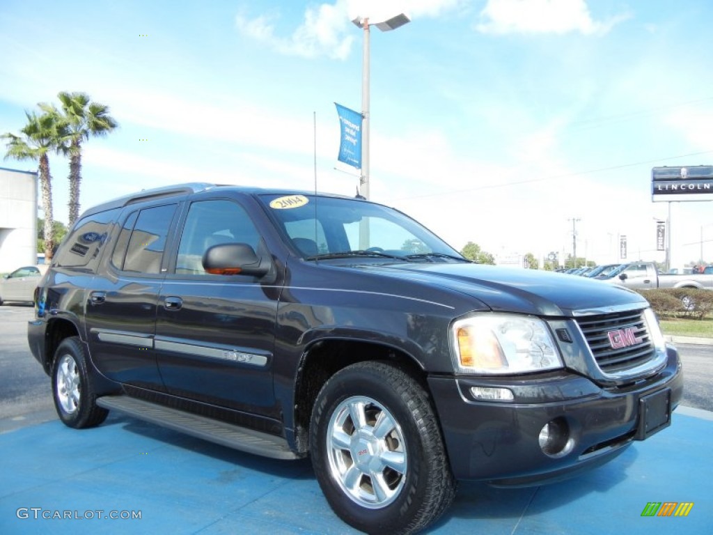 Carbon Metallic 2004 GMC Envoy XUV SLT Exterior Photo #75985381