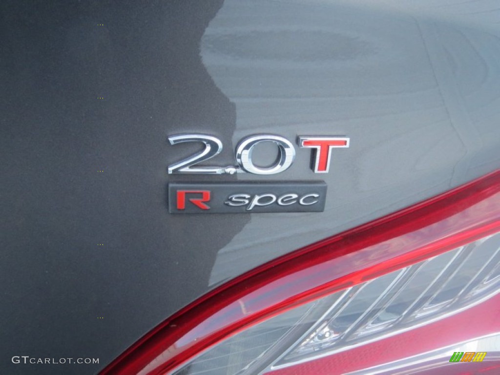 2013 Genesis Coupe 2.0T R-Spec - Gran Premio Gray / Red Leather/Red Cloth photo #14