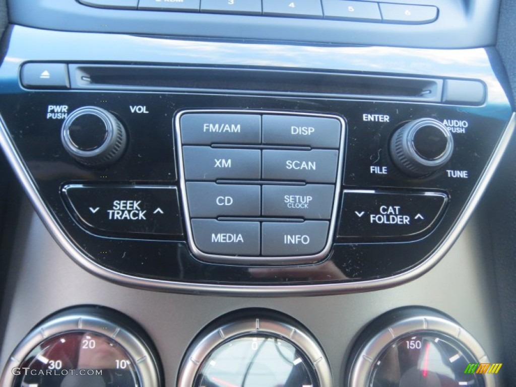 2013 Hyundai Genesis Coupe 2.0T R-Spec Controls Photo #75986149