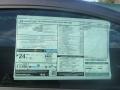 2013 Hyundai Genesis Coupe 2.0T R-Spec Window Sticker