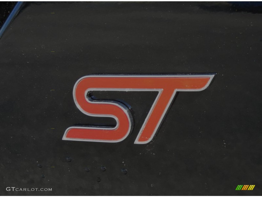 2013 Focus ST Hatchback - Tuxedo Black / ST Charcoal Black photo #5