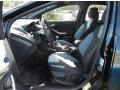 2013 Ford Focus ST Charcoal Black Interior Front Seat Photo