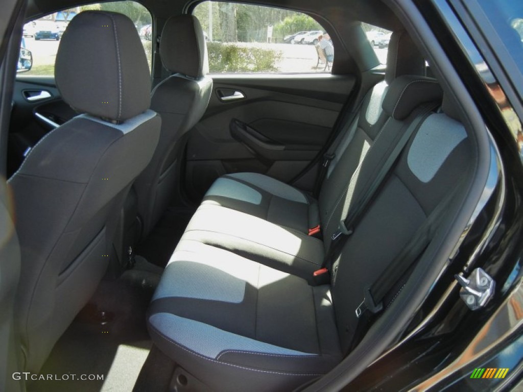 ST Charcoal Black Interior 2013 Ford Focus ST Hatchback Photo #75986501