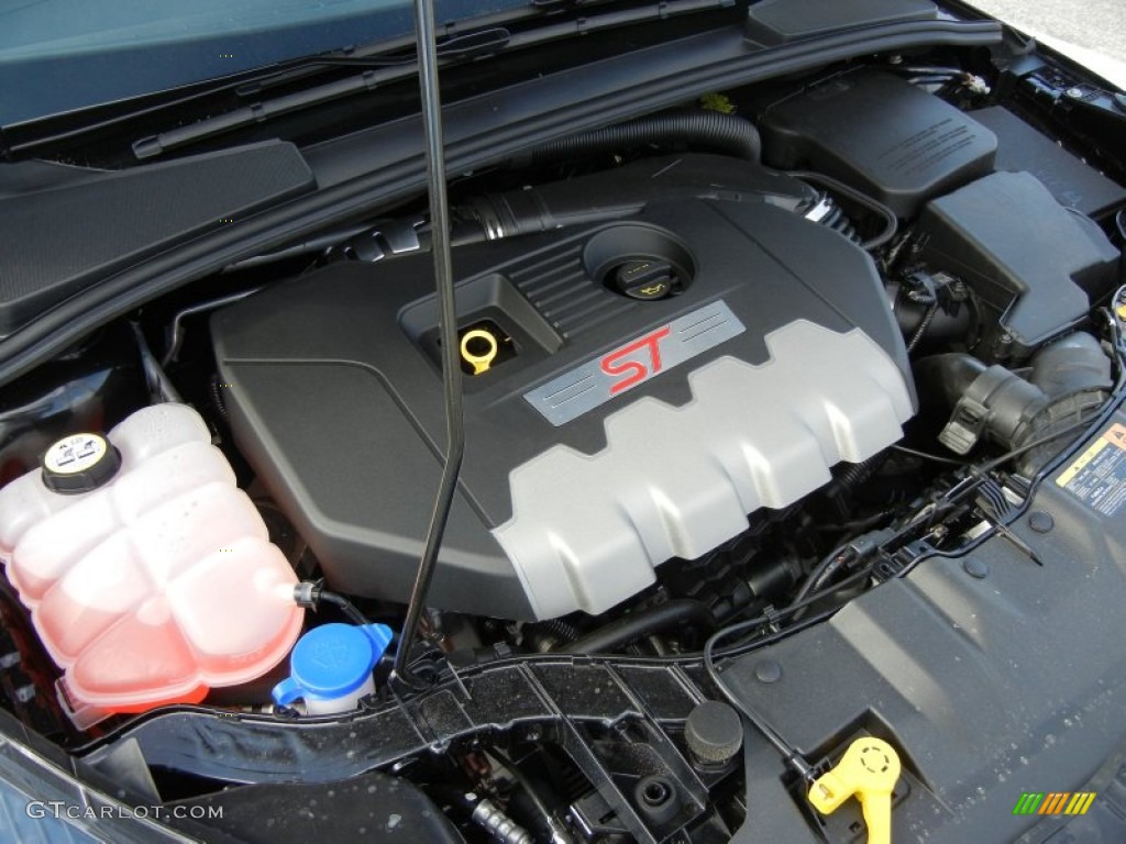 2013 Ford Focus ST Hatchback 2.0 Liter GTDI EcoBoost Turbocharged DOHC 16-Valve Ti-VCT 4 Cylinder Engine Photo #75986607