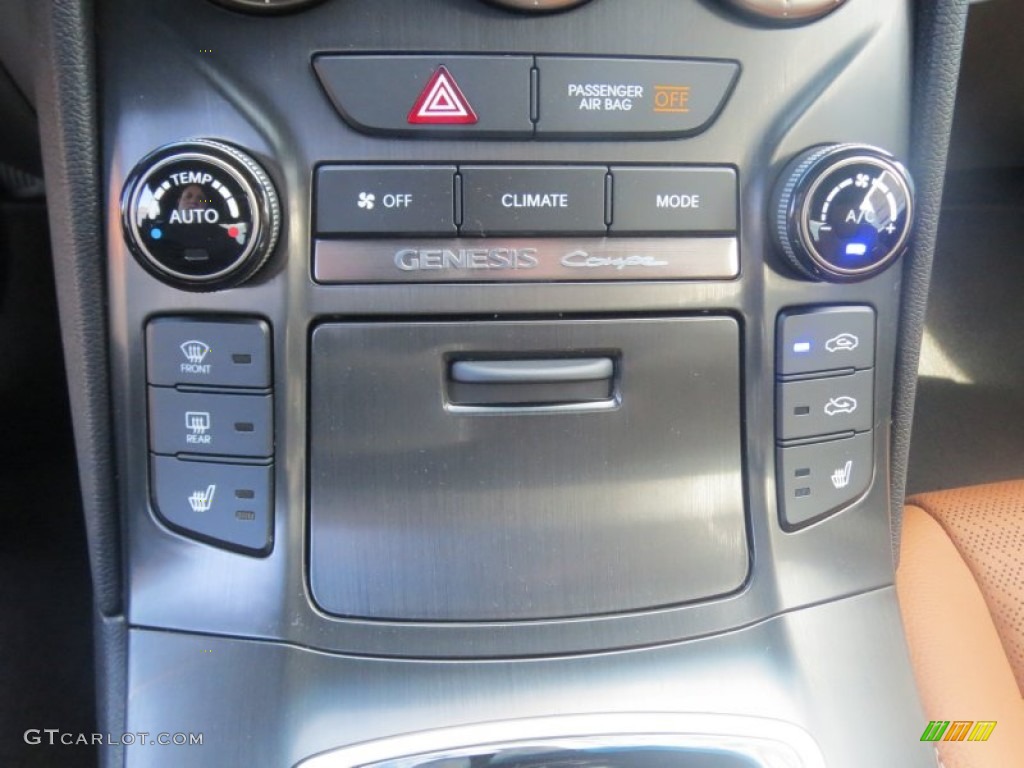 2013 Hyundai Genesis Coupe 3.8 Grand Touring Controls Photo #75986731