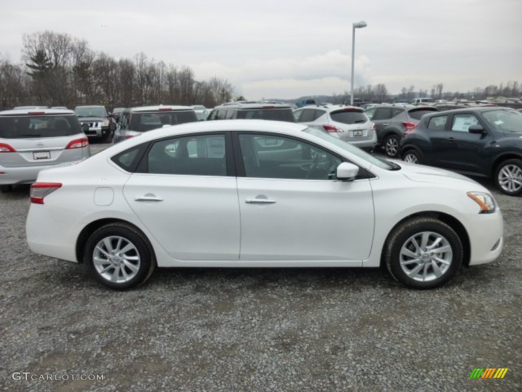 Aspen White 2013 Nissan Sentra SV Exterior Photo #75987407