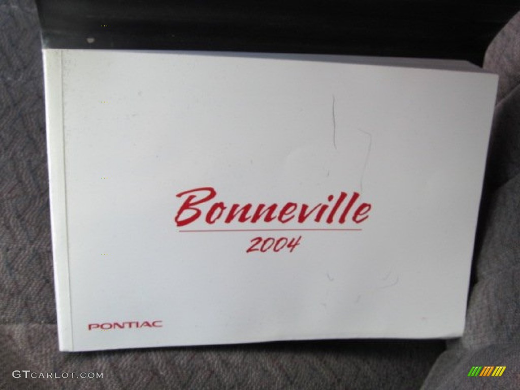 2004 Pontiac Bonneville SE Books/Manuals Photo #75987910