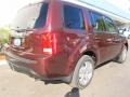 2013 Dark Cherry Pearl Honda Pilot EX-L  photo #3