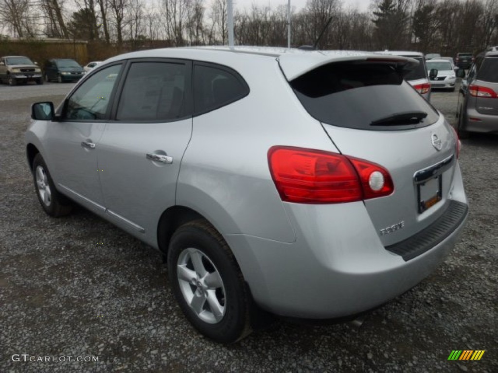 2013 Rogue S Special Edition AWD - Brilliant Silver / Black photo #5