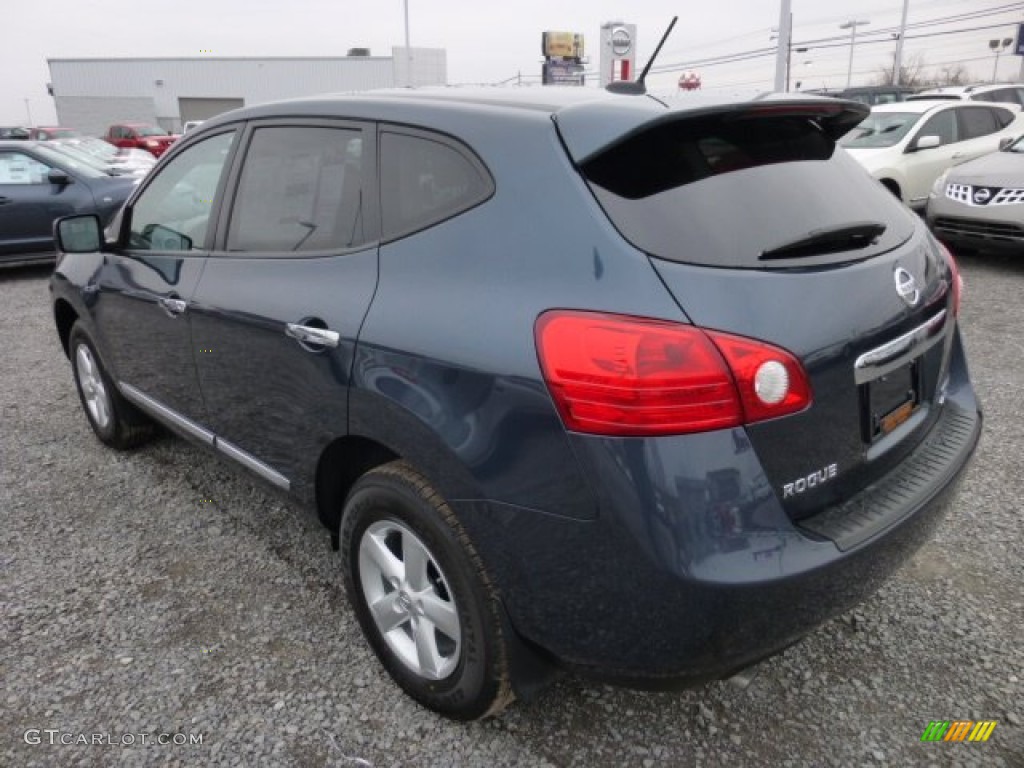 2013 Rogue S Special Edition AWD - Graphite Blue / Gray photo #5