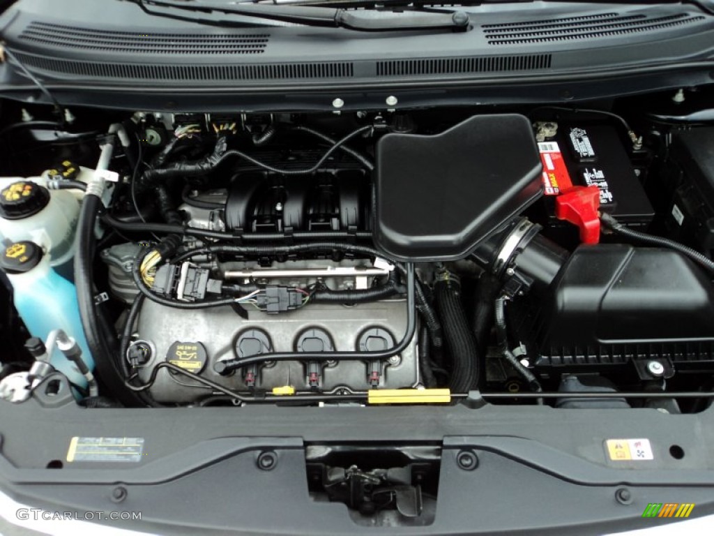 2010 Ford Edge Sport 3.5 Liter DOHC 24-Valve iVCT Duratec V6 Engine Photo #75989572