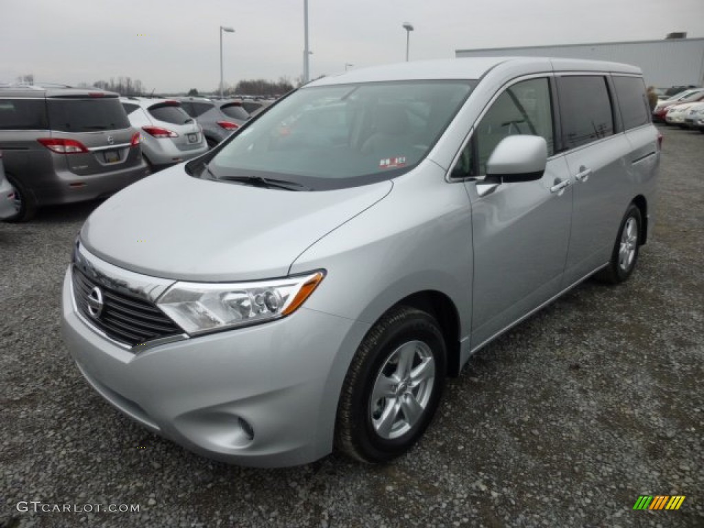 Brilliant Silver 2013 Nissan Quest 3.5 SV Exterior Photo #75990208