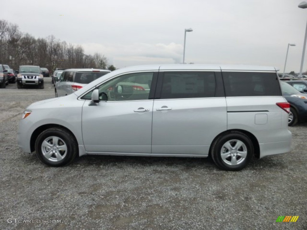 Brilliant Silver 2013 Nissan Quest 3.5 SV Exterior Photo #75990226