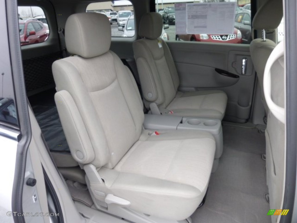 Gray Interior 2013 Nissan Quest 3.5 SV Photo #75990325