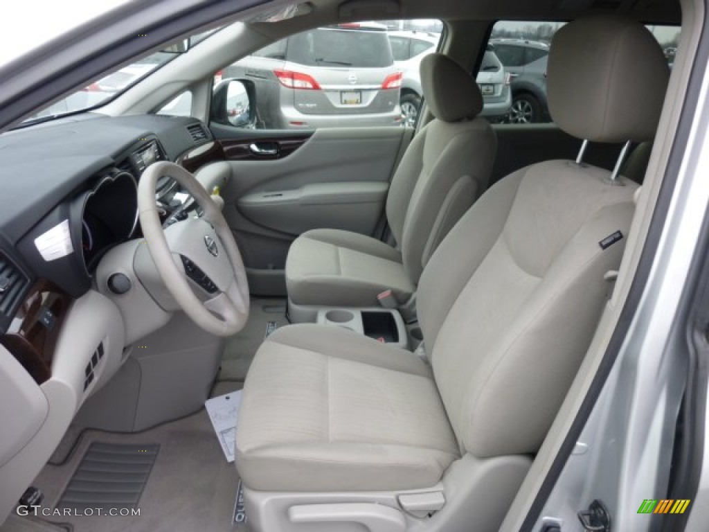 Gray Interior 2013 Nissan Quest 3.5 SV Photo #75990392