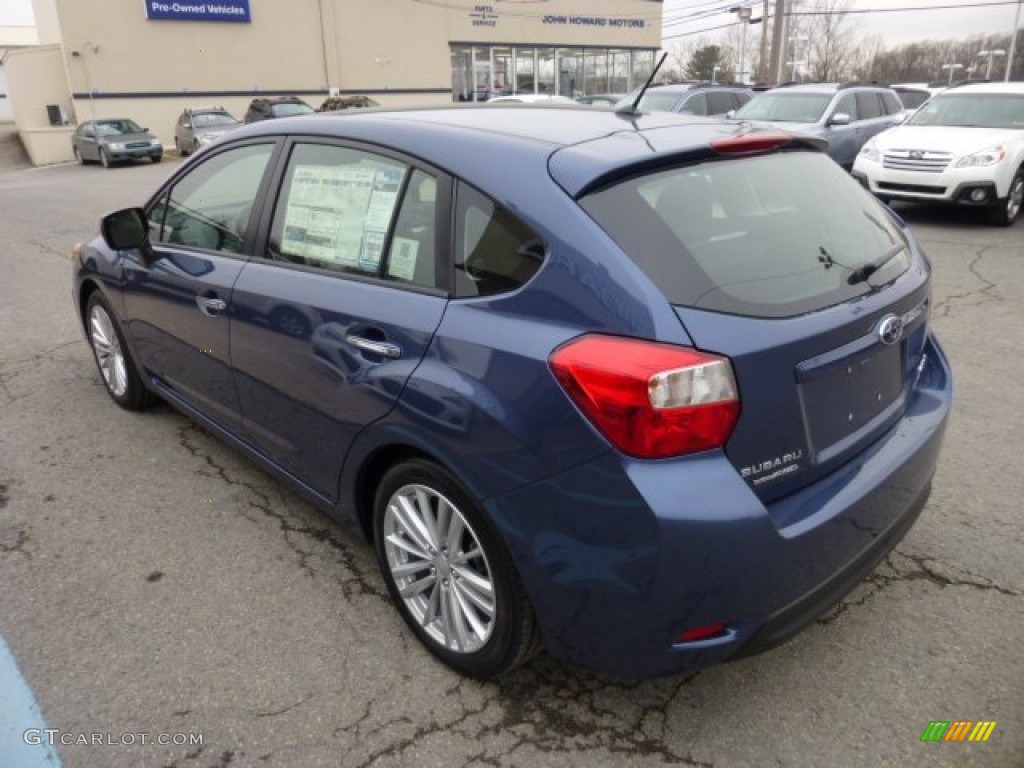 Marine Blue Pearl 2013 Subaru Impreza 2.0i Limited 5 Door Exterior Photo #75990556