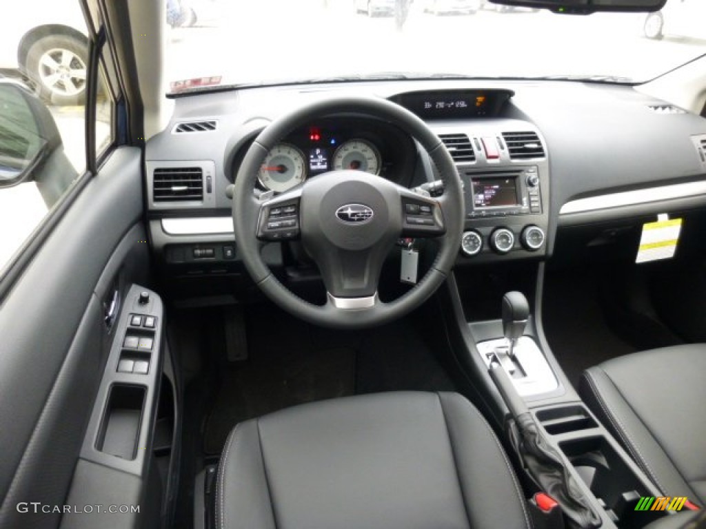 2013 Subaru Impreza 2.0i Limited 5 Door Black Dashboard Photo #75990703