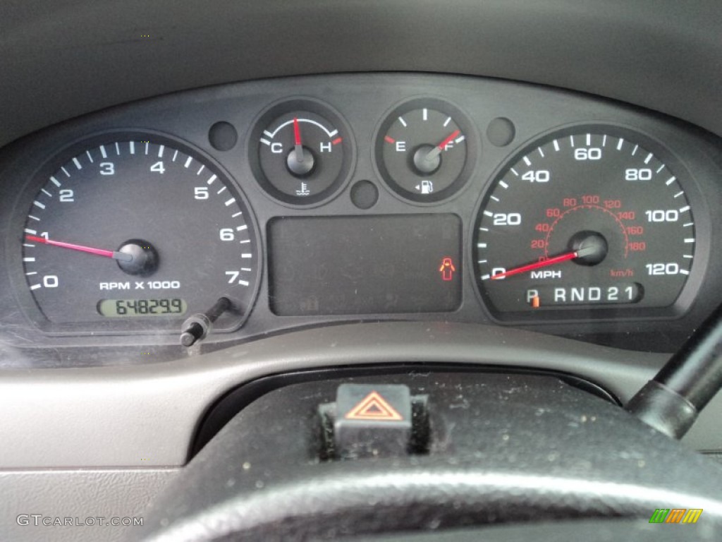 2008 Ford Ranger XL Regular Cab Gauges Photo #75990736