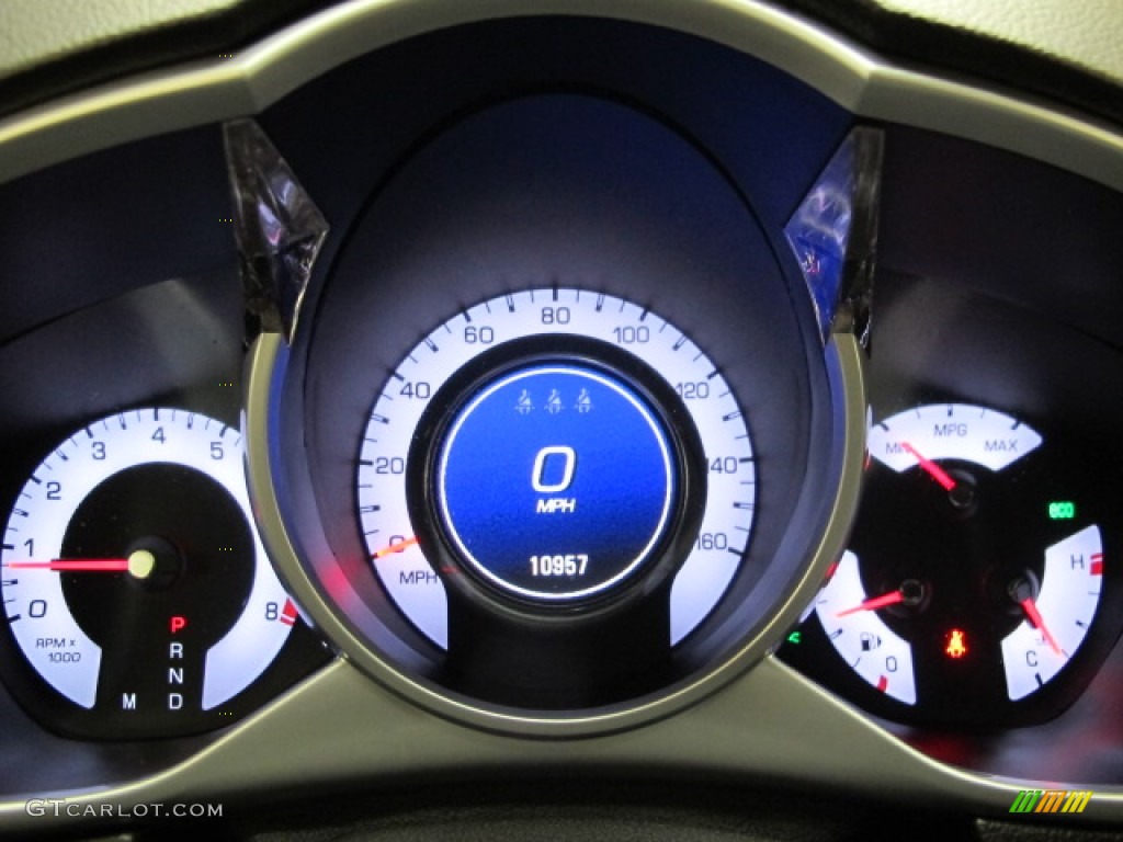 2012 Cadillac SRX Luxury AWD Gauges Photo #75990919