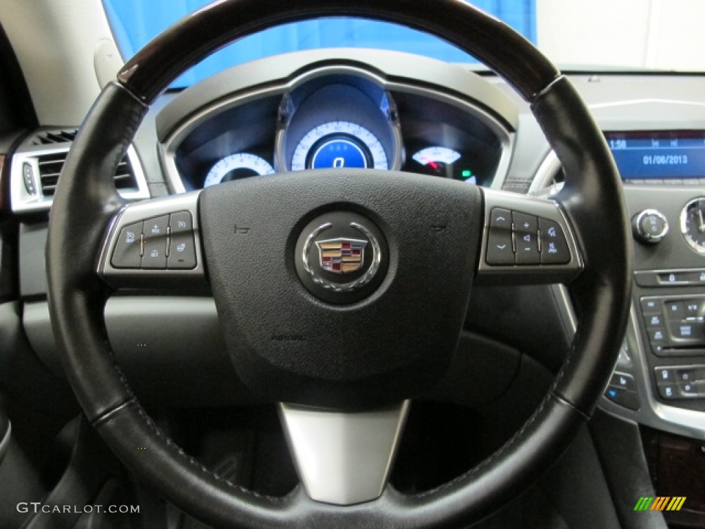 2012 SRX Luxury AWD - Xenon Blue Metallic / Titanium/Ebony photo #33