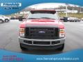 2008 Bright Red Ford F350 Super Duty XL Crew Cab 4x4  photo #3