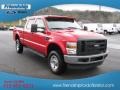 Bright Red - F350 Super Duty XL Crew Cab 4x4 Photo No. 5