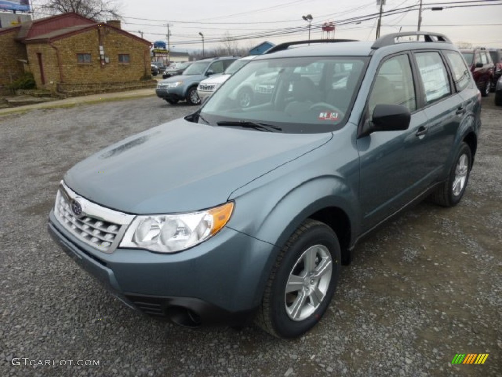 Sage Green Metallic 2013 Subaru Forester 2.5 X Exterior Photo #75992114