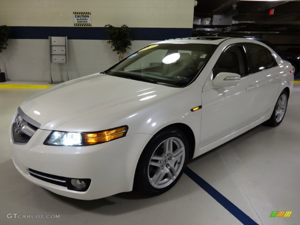 White Diamond Pearl 2007 Acura TL 3.2 Exterior Photo #75992140