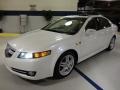 White Diamond Pearl 2007 Acura TL 3.2 Exterior