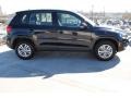 Deep Black Metallic - Tiguan S Photo No. 7