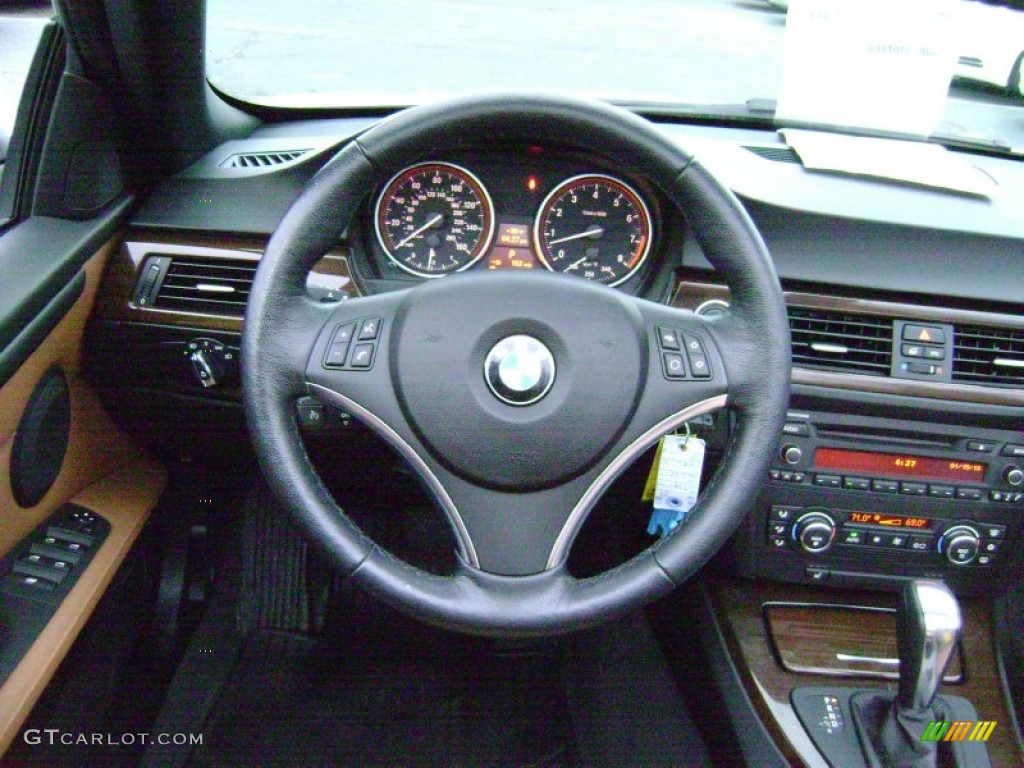 2009 3 Series 328i Convertible - Alpine White / Saddle Brown Dakota Leather photo #16