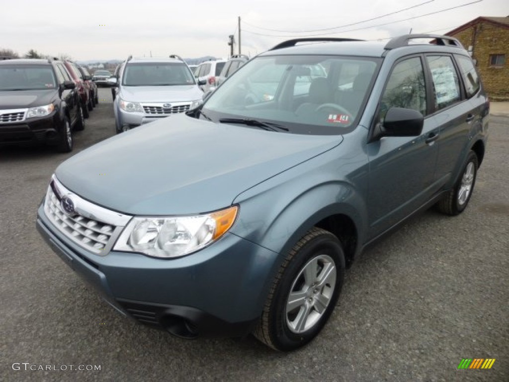 Sage Green Metallic 2013 Subaru Forester 2.5 X Exterior Photo #75992737