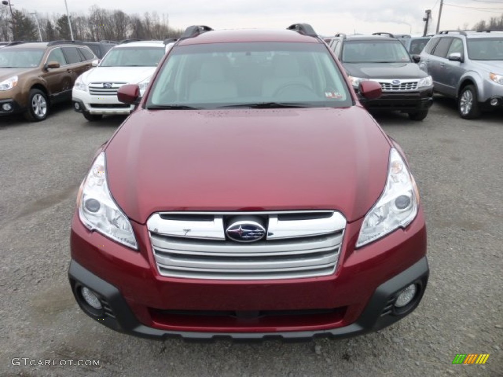 Venetian Red Pearl 2013 Subaru Outback 2.5i Premium Exterior Photo #75993052