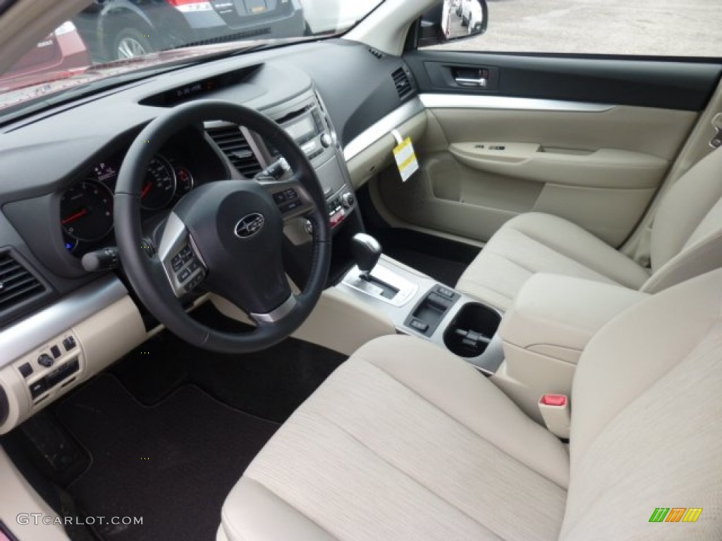 Ivory Interior 2013 Subaru Outback 2.5i Premium Photo #75993295