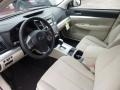 Ivory 2013 Subaru Outback 2.5i Premium Interior Color