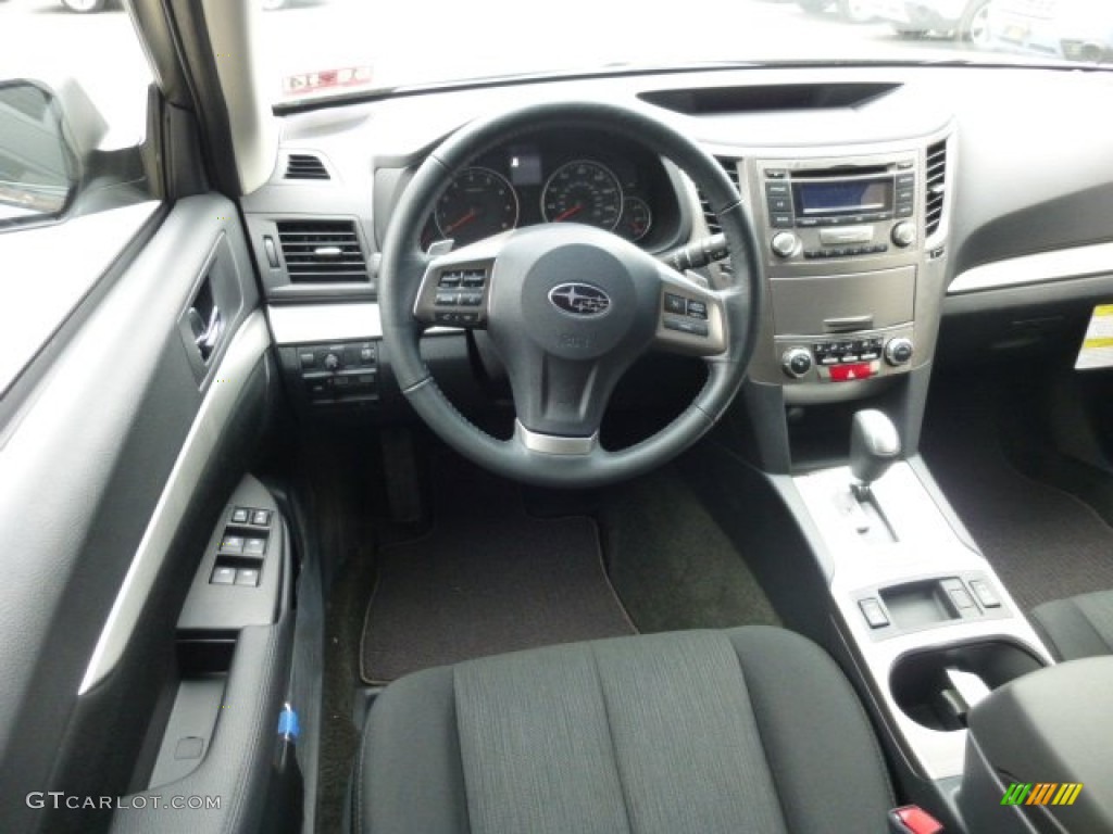 2013 Subaru Outback 2.5i Premium Black Dashboard Photo #75993566