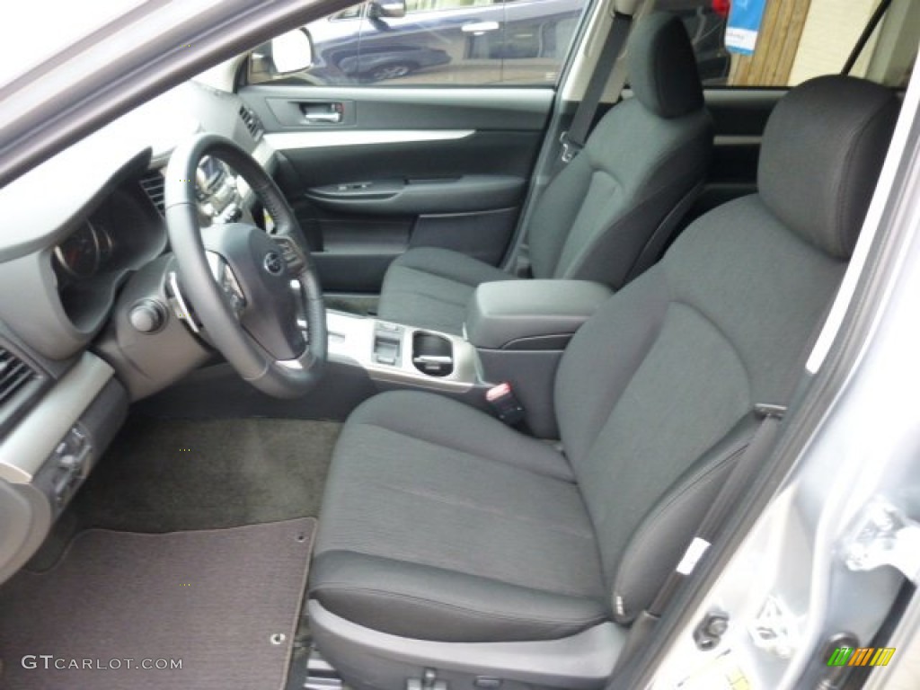 Black Interior 2013 Subaru Outback 2.5i Premium Photo #75993580