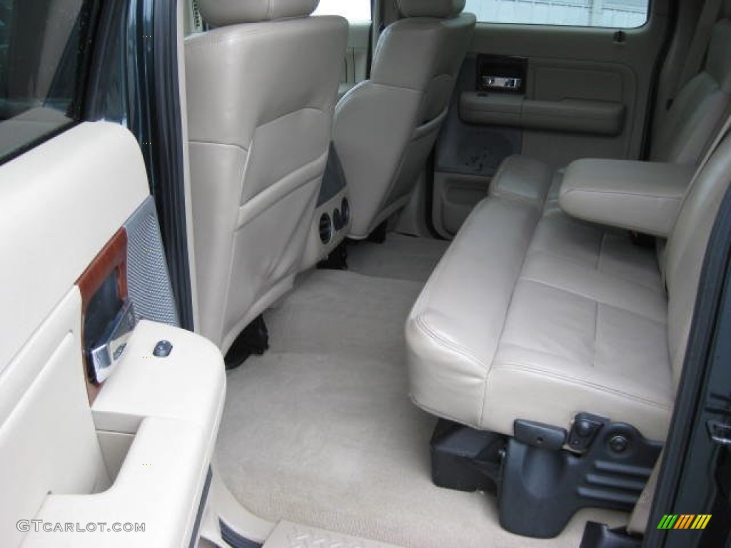 2005 F150 Lariat SuperCrew 4x4 - Aspen Green Metallic / Tan photo #15
