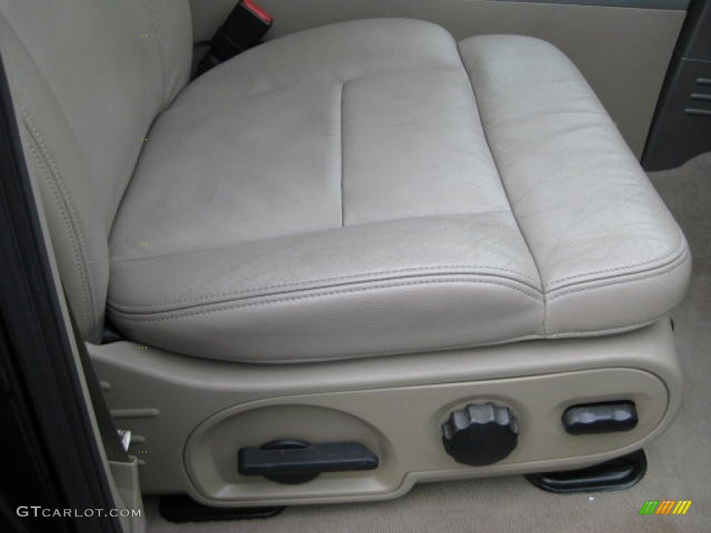2005 F150 Lariat SuperCrew 4x4 - Aspen Green Metallic / Tan photo #19