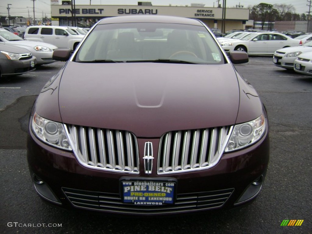 2009 MKS Sedan - Cinnamon Metallic / Light Camel photo #2
