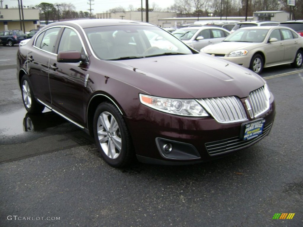 2009 MKS Sedan - Cinnamon Metallic / Light Camel photo #3