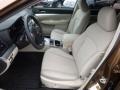 Ivory 2013 Subaru Outback 2.5i Premium Interior Color