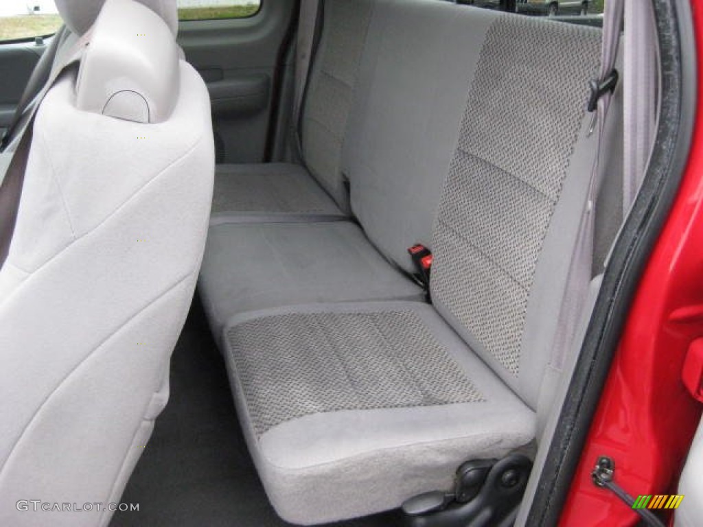 Medium Graphite Grey Interior 2003 Ford F150 XLT SuperCab Photo #75994198
