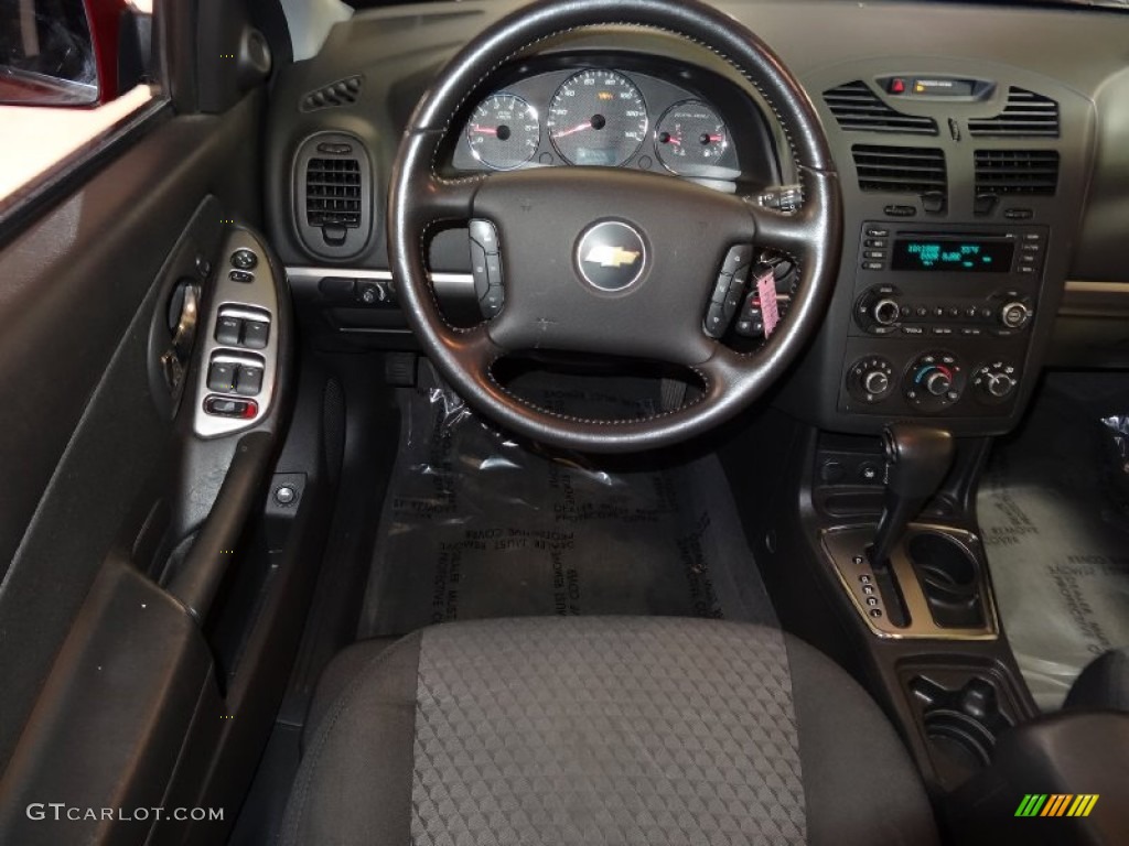 2007 Malibu LT Sedan - Sport Red Metallic / Ebony Black photo #23