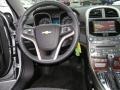 Jet Black Steering Wheel Photo for 2013 Chevrolet Malibu #75994515