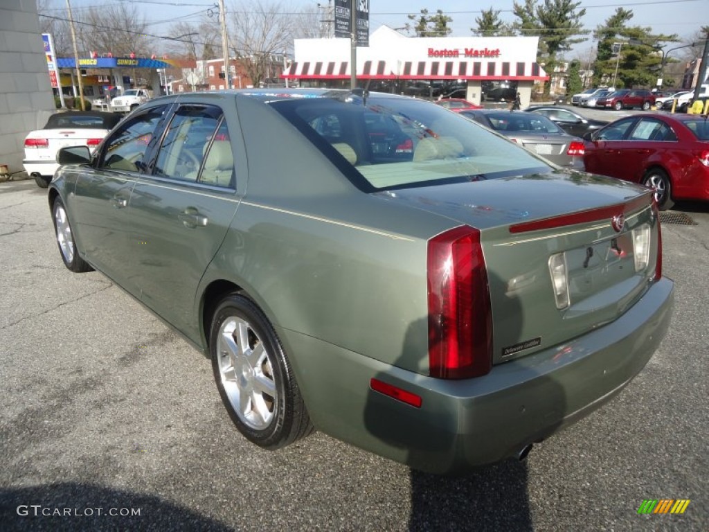 Silver Green 2005 Cadillac STS V6 Exterior Photo #75994714