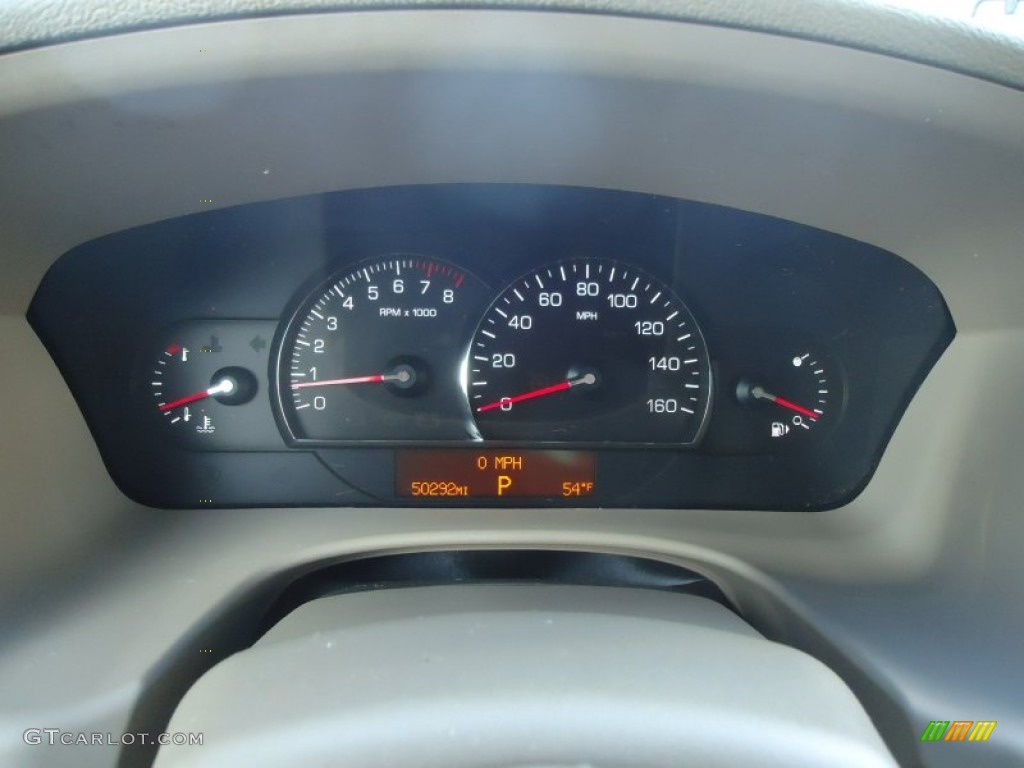 2005 Cadillac STS V6 Gauges Photo #75995030