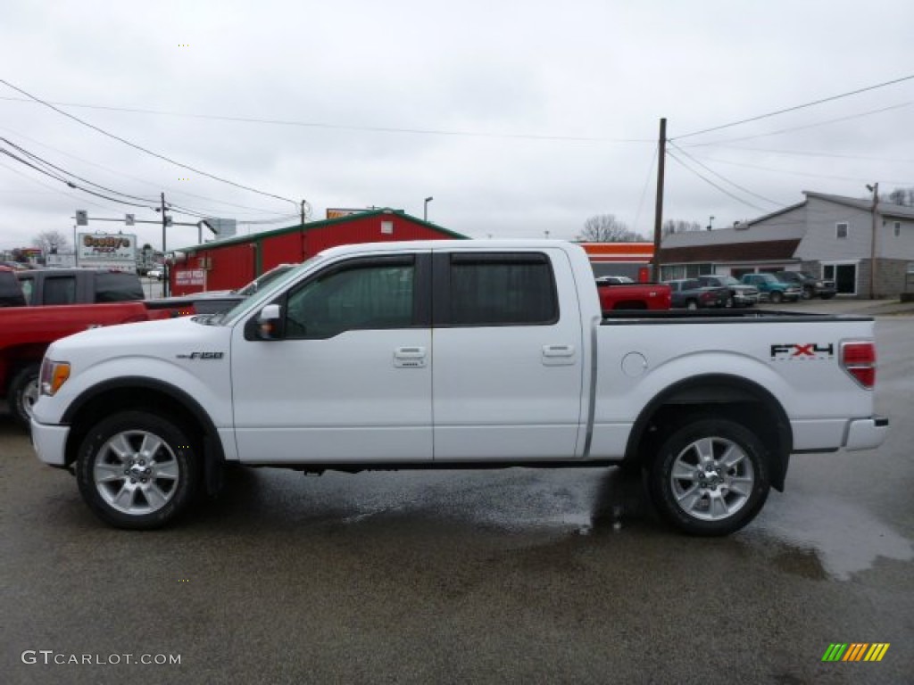 2010 F150 FX4 SuperCrew 4x4 - Oxford White / Black photo #2